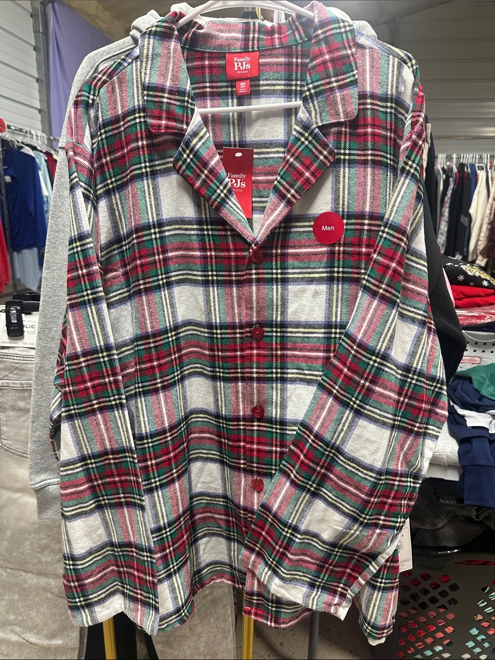 NWT MEN’S SIZE 2XB PAJAMA TOP